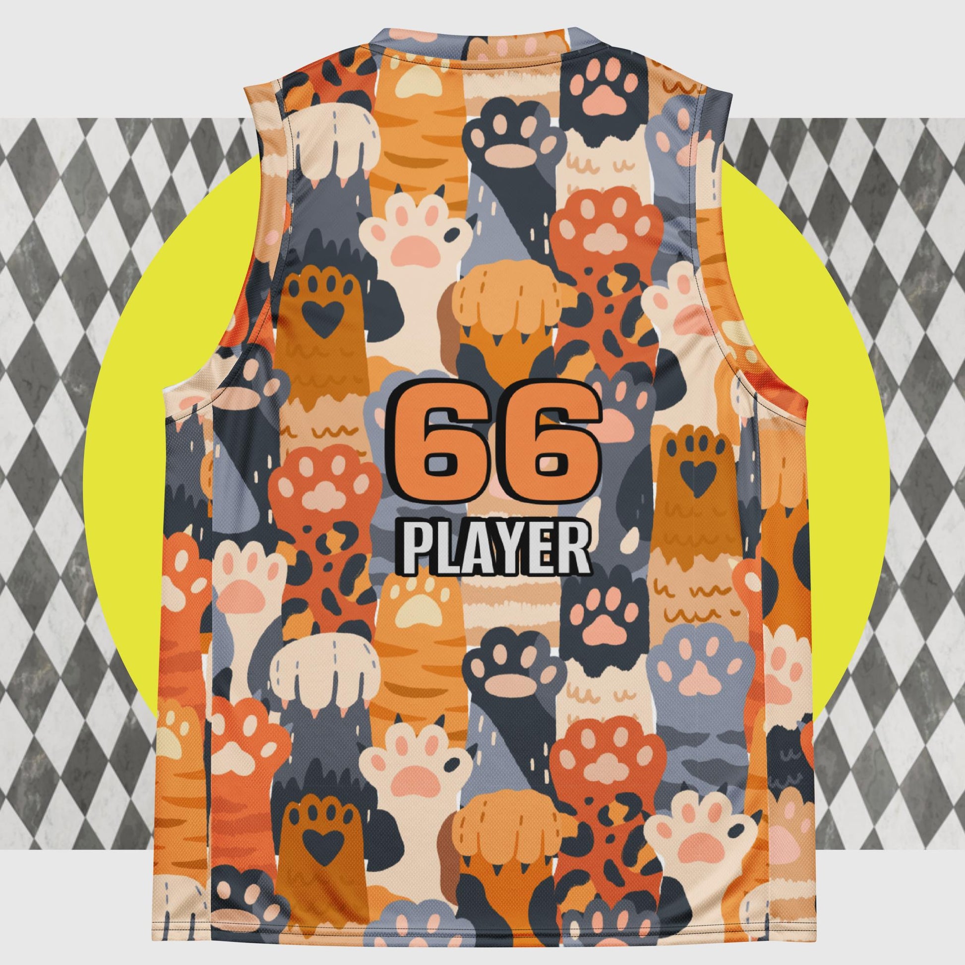 Cat Paws basketball jersey - Modeve