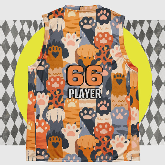 Cat Paws basketball jersey - Modeve