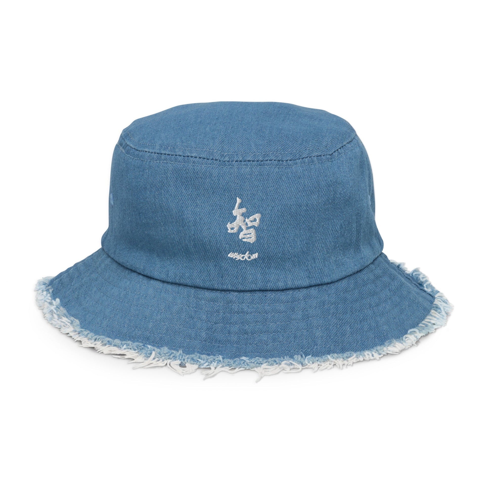 KAI X MODEVE - Distressed denim bucket hat - Modeve