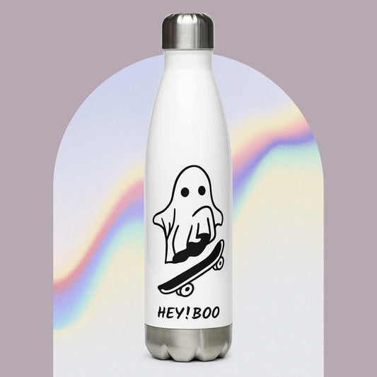 Ollie Ghost Stainless Steel Water Bottle - Modeve